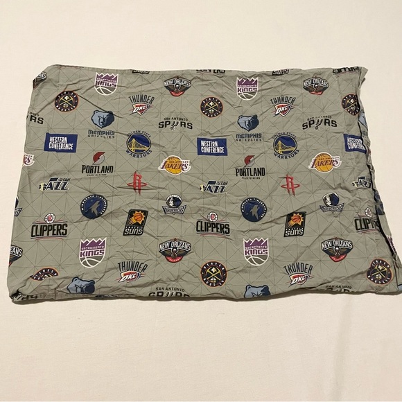 Pottery Barn Teen NBA Western Conference Pillow Case x2 - Picture 11 of 16